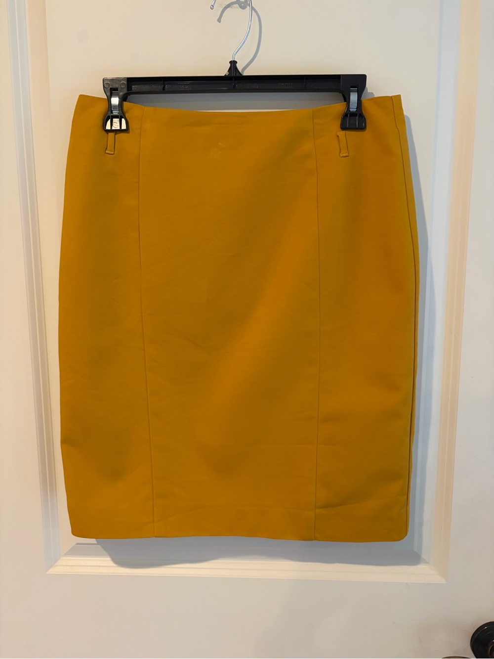 Attyre Mustard Pencil Skirt - Women